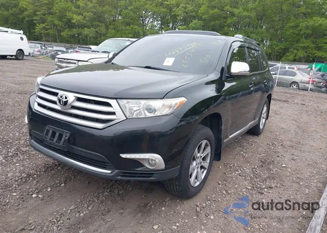 2012 Toyota Highlander Se V6 from USA, damaged, VIN 5TDBK3EH4CS108707